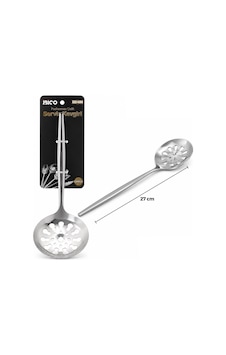 İbico İ22-450 Krom Metal Servis Kevgiri - 27 Cm- 12'li Paket İbico İ22-450 Krom Metal Servis Kevgiri - 27 Cm- 12'li Paket