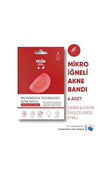 Mia Klinika Leke Karşıtı Mikro İğne Teknolojili Akne Bandı 6'lı Mia Klinika Leke Karşıtı Mikro İğne Teknolojili Akne Bandı 6'lı
