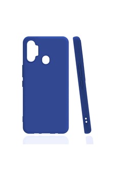 Zore Tecno Spark 7 Pro Kılıf Ogaa Biye Silikon - Mavi Zore Tecno Spark 7 Pro Kılıf Ogaa Biye Silikon - Mavi