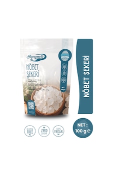 Nöbet Şekeri 100 Gr Geleneksel Kristal Şeker, İri Taneli Şeker, Çay Ve İçecekler İçin