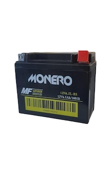 Monero 12n6.5l-bs 6.5amper Motosiklet Aküsü Ebatlar: 138 65 100 Mm Monero 12n6.5l-bs 6.5amper Motosiklet Aküsü Ebatlar: 138 65 100 Mm