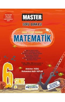 Okyanus 6.sınıf Master Matematik Soru Bankası Okyanus 6.sınıf Master Matematik Soru Bankası