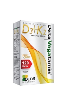vegatamin vegan D3+K2 Vitamini 20Ml vegatamin vegan D3+K2 Vitamini 20Ml