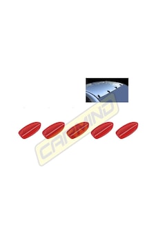Otomarketin Mini 5 Li Balık Sırtı Anten Kırmızı Otomarketin Mini 5 Li Balık Sırtı Anten Kırmızı
