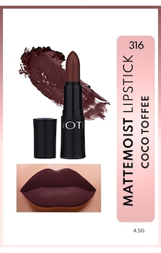 Note Mattemoist Lipstick Mat Bitişli Ruj 316 Coco Toffee - Kahverengi Note Mattemoist Lipstick Mat Bitişli Ruj 316 Coco Toffee - Kahverengi