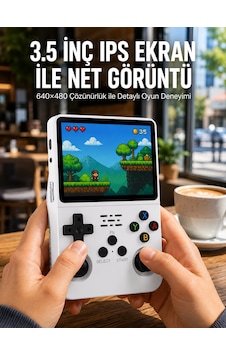 El Tipi Oyun Konsolu 3.5 İnç Hd Ekran Ve Hafıza Kartı Destekli Yeni Nesil Arka Kapak El Tipi Oyun Konsolu 3.5 İnç Hd Ekran Ve Hafıza Kartı Destekli Yeni Nesil Arka Kapak