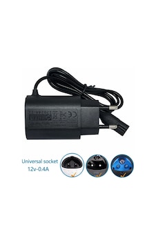 Fghgf Braun S3/s5/s7/s8/s9 Elektrikli Tıraş Makinesi İçin 12v 0.4a Şarj Adaptörü