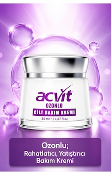 Acvit Ozonlu Cilt Bakım Kremi 50 ML Acvit Ozonlu Cilt Bakım Kremi 50 ML