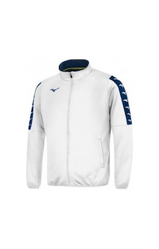Mizuno Nara Track Jacket Erkek Sweat Beyaz/lacivert Çok Renkli