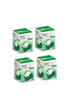 Rollmed Hipoalerjenik Kağıt Flaster 5 CM x 5 M 4 Adet Rollmed Hipoalerjenik Kağıt Flaster 5 CM x 5 M 4 Adet
