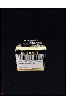 SANEL SBH834 Geri Vites Kornası 12V 24V Metal Braketli