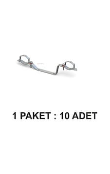 Kollektör Kelepçesi 1 Tekli Metal Paket 10 Li Kollektör Kelepçesi 1 Tekli Metal Paket 10 Li