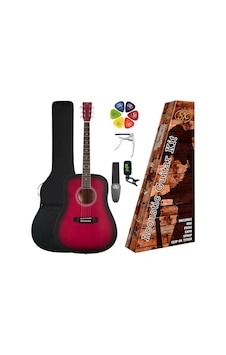 Sx Sd104krds Akustik Gitar Red Sunburst Sx Sd104krds Akustik Gitar Red Sunburst