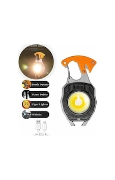 Led Anahtarlık Çok Amaçlı Işıldak Şarjlı Çakmaklı El Feneri Kamp Lambası Led Anahtarlık Çok Amaçlı Işıldak Şarjlı Çakmaklı El Feneri Kamp Lambası