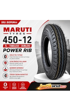 Marutı Tyres 4.50-12 Tl Power Rıb Dış Lastik E Bıke Lastiği Üretim Tarihi:2026 Marutı Tyres 4.50-12 Tl Power Rıb Dış Lastik E Bıke Lastiği Üretim Tarihi:2026