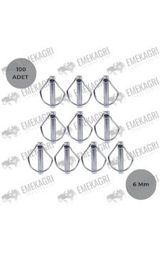 Emek Ticaret Yaylı Pim 6 Mm 100 Adet Emek Ticaret Yaylı Pim 6 Mm 100 Adet