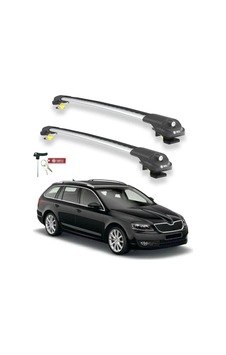 Turtle Skoda Octavia 5e 2012-2019 Ara Atkı Air1 Gri