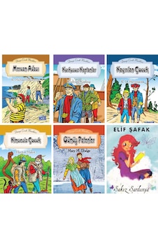 Sakız Sardunya Elif Şafak Ve Parıltı Yayınları 6 Kitap Set Sakız Sardunya Elif Şafak Ve Parıltı Yayınları 6 Kitap Set
