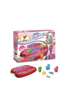 Lino Kinetik Kum Seti Dinazorlar 350 Gr Kum + Tepsi + 6 Kalıp 1