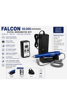 Falcon 50.000 Devir Diğital Mikromotor
