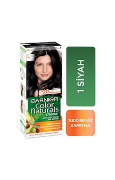 Garnier Color Naturals 1 Siyah Saç Boyası Garnier Color Naturals 1 Siyah Saç Boyası