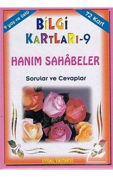 Bilgi Kartları 9  - Hanım Sahabeler Sorular ve Cevaplar - Uysal Yayınevi