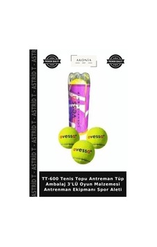Tt-600 Tenis Topu Antreman Tüp Ambalaj 3'lü Oyun Malzemesi Antrenman Ekipmanı Spor Aleti Tt-600 Tenis Topu Antreman Tüp Ambalaj 3'lü Oyun Malzemesi Antrenman Ekipmanı Spor Aleti