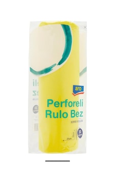 Perforeli Sarı Temizlik Bezi 27 Cm - 33 Cm - 30 Yaprak