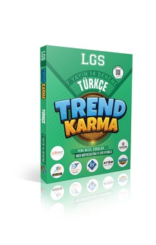 Trend Karma Lgs Türkçe Denemeleri 7 Yayın 14 Deneme