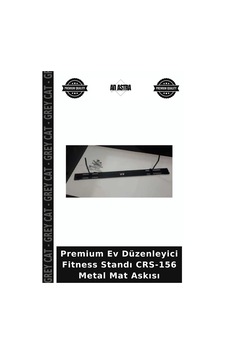 Premium Ev Düzenleyici Fitness Standı Crs-156 Metal Mat Askısı