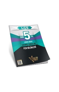 Lgs Son 5 Yıl Fen Bilimleri Çıkmış Sorular 2020-2024 / Kolektif Lgs Son 5 Yıl Fen Bilimleri Çıkmış Sorular 2020-2024 / Kolektif