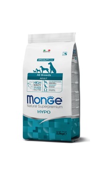Monge Hypo Somonlu Ve Ton Balıklı Hassas Köpekler İçin Yetişkin Köpek Maması 2,5 Kg Monge Hypo Somonlu Ve Ton Balıklı Hassas Köpekler İçin Yetişkin Köpek Maması 2,5 Kg