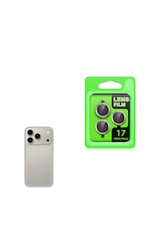 Apple Uyumlu iPad iPhone 17 Pro Zore Cl-07 Kamera Lens Koruyucu Titanyum-gri Apple Uyumlu iPad iPhone 17 Pro Zore Cl-07 Kamera Lens Koruyucu Titanyum-gri