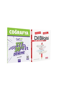 Çap Yayınları Tyt Coğrafya 30 X 5 Up Deneme Ve Akm Dil Bilgisi Soru Bankası Seti 2 Kitap Çap Yayınları Tyt Coğrafya 30 X 5 Up Deneme Ve Akm Dil Bilgisi Soru Bankası Seti 2 Kitap