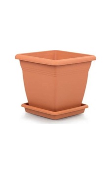Asenya Kare Saksı 4,6 Lt 1 Adet Villa Kare Saksı Kahverengi Saksı Bahçe Saksısı Plastik Saksı Asenya Kare Saksı 4,6 Lt 1 Adet Villa Kare Saksı Kahverengi Saksı Bahçe Saksısı Plastik Saksı