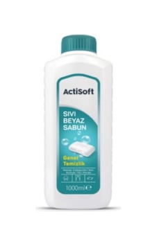 Actisoft Sıvı Beyaz Sabun 1000 Ml 1 LT Actisoft Sıvı Beyaz Sabun 1000 Ml 1 LT