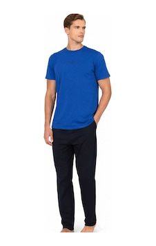 Pierre Cardin Penye Kısakol Pijama Takımlk-pc6135 Saks