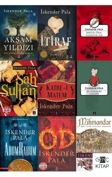 Iskender Pala 9 Kitap Set / Akşam Yıldızı - Itiraf - Babil'de Ölüm Istanbul'da Aşk - Od - Mihmandar