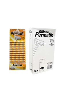 Permatik Tek Saplı Jilet 96 Parça 5468 Permatik Tek Saplı Jilet 96 Parça 5468