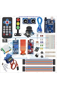 Arduino Ekonomik Süper Başlangıç Seti Arduino Ekonomik Süper Başlangıç Seti