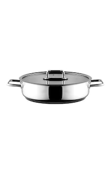 Aryıldız Colombus Metal Kulp Cam Kapak Basık Tencere - 28 Cm Aryıldız Colombus Metal Kulp Cam Kapak Basık Tencere - 28 Cm