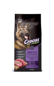 Crocus - 992 - Biftekli Pirinçli Yet. Köpek Maması - Spt-gld - 15 Kg Crocus - 992 - Biftekli Pirinçli Yet. Köpek Maması - Spt-gld - 15 Kg
