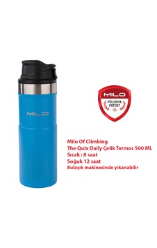 Milo Of Climbing The Quix Daily 500 Ml Termos Mavi