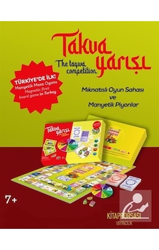 Takva Yarışı Manyetik Masa Oyunu Türkçe - İngilizce Takva Yarışı Manyetik Masa Oyunu Türkçe - İngilizce