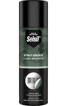 Selsil Label Remover Etiket Sökücü Sprey 200 ML Selsil Label Remover Etiket Sökücü Sprey 200 ML