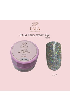 Gala Cream Kalıcı Oje 15 Ml No:127