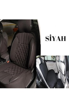 Ford Focus 3 Lüks Oto Koltuk Minderi Ön Arka 5'li Takım Siyah Fs Ford Focus 3 Lüks Oto Koltuk Minderi Ön Arka 5'li Takım Siyah Fs