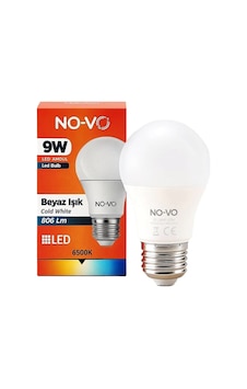 Beyaz Led Ampul - 9w - E27 Duy Renkli Beyaz Led Ampul - 9w - E27 Duy Renkli