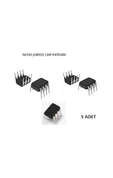 NE555 LM555 DİP ENTEGRE 5 ADET NE555 LM555 DİP ENTEGRE 5 ADET