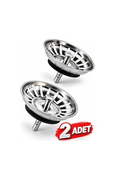2 Adet Çöpmak 8 Cm Paslanmaz Çelik Mutfak Lavabo Evye Gider Süzgeci Sifon Tıpa Metal Süzgeç 2 Adet Çöpmak 8 Cm Paslanmaz Çelik Mutfak Lavabo Evye Gider Süzgeci Sifon Tıpa Metal Süzgeç